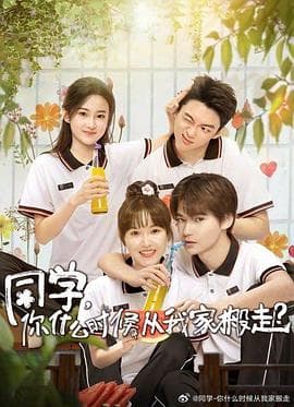 同学,你什么时候从我家搬走海报